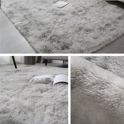 Gray Carpet for Living Room Plush Rug Bed Room Floor Fluffy Mats Anti-Slip Home Decor Rugs Soft Velvet Carpets Kids Room Blanket